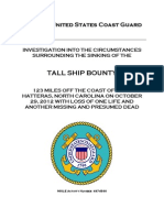 U.S. Coast Guard - Bounty report