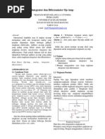 Integrator Dan Diferensiator Op-Amp