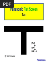 PANASONIC MD2 and E3D Chassis Technical Guide