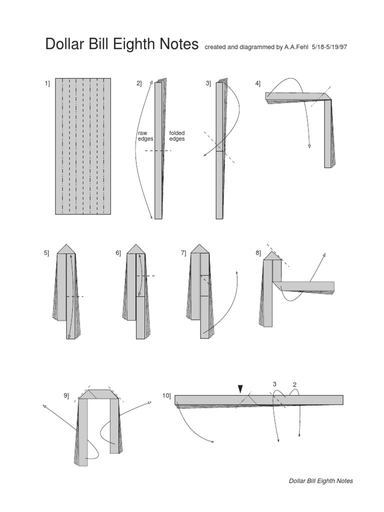 Dollar Bill Eighth Notes Diagram | PDF | Law