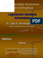 Legislacion Sanitaria Alimentaria