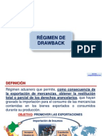 Régimen de drawback: Restitución de derechos arancelarios por exportación