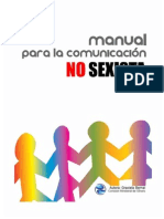 Manual para Comunicacion No Sexista