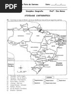 Atividade cartográfica