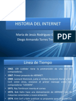 Historia Del Internet