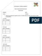 Adaptacion Prueba 6º Matematicas Porcentajes