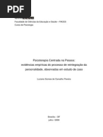Psicoterapia Centrada Pessoa Processo Reintegracao Personalidade