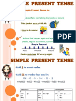 Tenses Chart For Classroom