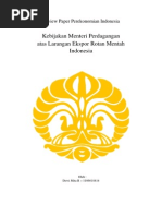 Download Review Paper-Larangan Ekspor Rotan Mentah by Dewi Mita Rozali SN229474889 doc pdf
