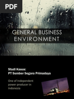Download General Business Environment - PT Sumber Segara primadaya by Galih Honggo Baskoro SN229475072 doc pdf
