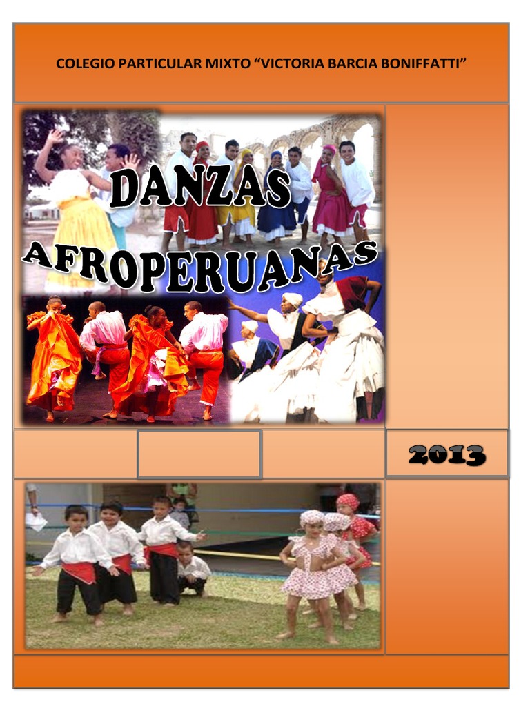 danzas afroperuanas
