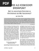 Armin Risi Die Erde Als Kosmischer Brennpunkt