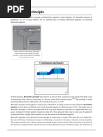 Bernoulli's Principle
