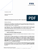 1339 Reglement Des Agents de Joueurs de La Fifa Dates Des Examens Avril 2013