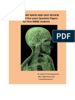 Anatomy Solved Papers 2009 To 2013