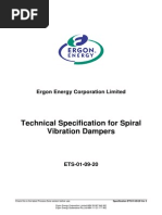 Vibrational Damper-tech Spec