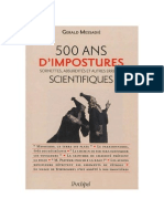 500 Ans d'Impostures Scientifiques - Gerald Messadié