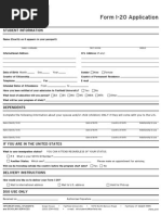 I-20 Application Form 09