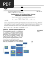 Implementation of GSM Based Heart Rate and Temperature Monitoring System