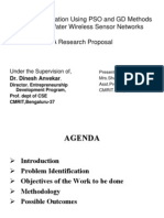 Secure Localization Using PSO and GD Methods For Under Water Wireless Sensor Networks A Research Proposal