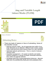  IP Subnetting and Variable 