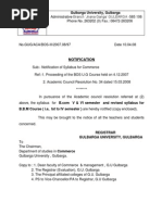 Gulbarga University BBM Syllabus