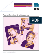 Poetry Slam Learning Resources