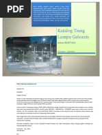 Download Daftar Harga  Katalog Tiang Lampu PJU Oktagonal Galvanis 2014 by Raja Lampu SN229505238 doc pdf