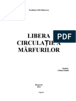 Libera Circularie a Marfurilor