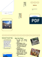 Bolivia Brochure