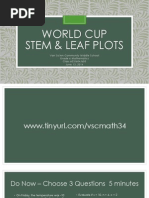 Download Stem  Leaf Plots by MRE SN229518043 doc pdf