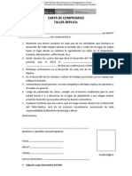 Carta de Compromiso de Participación 31 Amrzo 2014