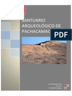 Santuario Arq Pachacamac