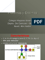 Capítulo 6 Proteínas y Enzimas 4º -2010