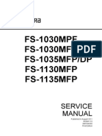 Manual de servicio Kyocera FS-1035