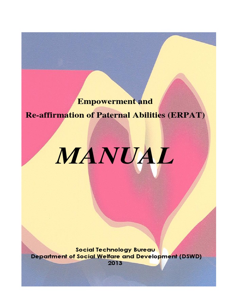 ERPAT Manual: Empowering Fathers in Parenting | PDF | Parenting ...