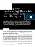 Danijel Džino, __Bosanske Piramide__ - Pseudoarheologija i Konstrukcija Društvene Zbilje u Daytonskoj Bosni i Hercegovini