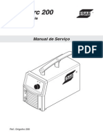 Fonte de energia OrigoArc 200 manual de serviço