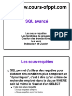 Cours Complet Sgbd SQL Avance