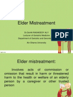 Elder Mistreatment