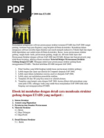 Download Tutorial Belajar SAP 2000 Dan ETABS by Aisuru Junsui Na SN229562498 doc pdf