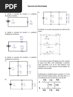 Exercícios de Letricidade - Kirchhoff