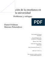 Feldman Palamidessi Clase 5 Programacion de La Ensenanza en La Universidad UNIDAD 3