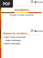 Jornalismo Quadro de Funções