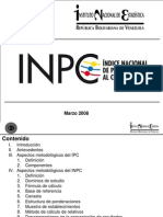 Metodología Del Índice Nacional de Precios Al Consumidor (BCV 2008)