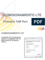 Comisionamiento Lte