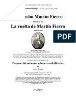 Jose Hernandez Martin Fierro Ida y Vuelta