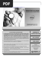 Cespe 2013 Funasa Todos Os Cargos Conhecimentos Basicos Cargos 1 e 2 Prova