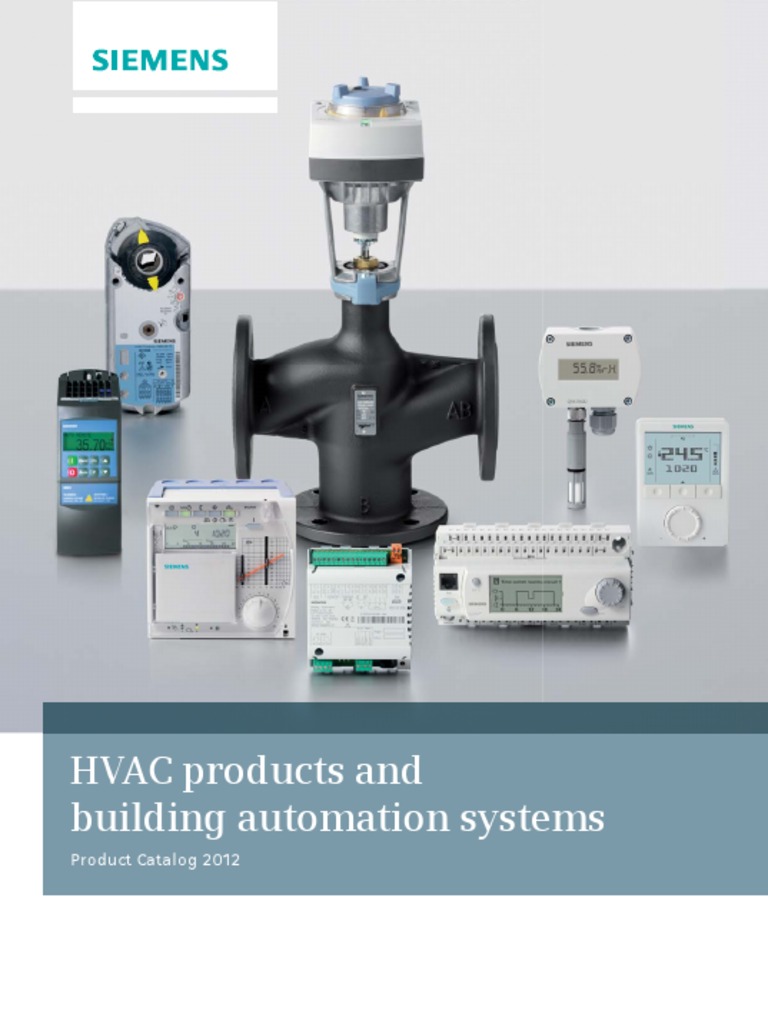Siemens HVAC General Product Catalogue Hvac Thermostat