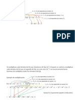 Suma y Multiplicacion de Funciones